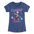 thumbnail image 1 of Sesame Street - Count Von Count - Girls Fitted Short Sleeve Graphic T-Shirt, 1 of 4