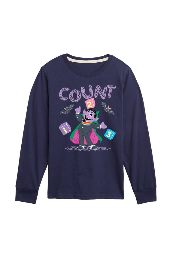 - Count Von Count - Toddler and Youth Long Sleeve T-Shirt