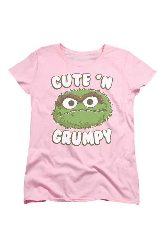 Sesame Street - Cute N Grumpy - Women's Short Sleeve Shirt - XX-Large