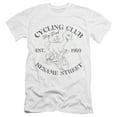 thumbnail image 1 of Sesame Street Cycling Club Big Bird Unisex Adult Canvas Brand T Shirt, White, 2X-Large, 1 of 4