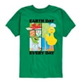 thumbnail image 1 of Sesame Street - Earth Day Every Day - Toddler and Youth Short Sleeve Graphic T-Shirt, 1 of 5