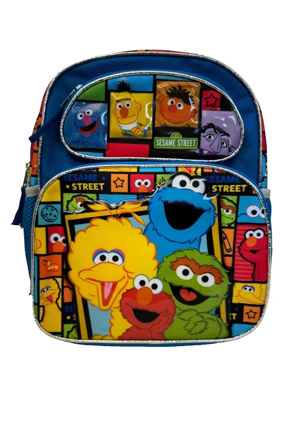 Elmo 12 inch small School Backpack