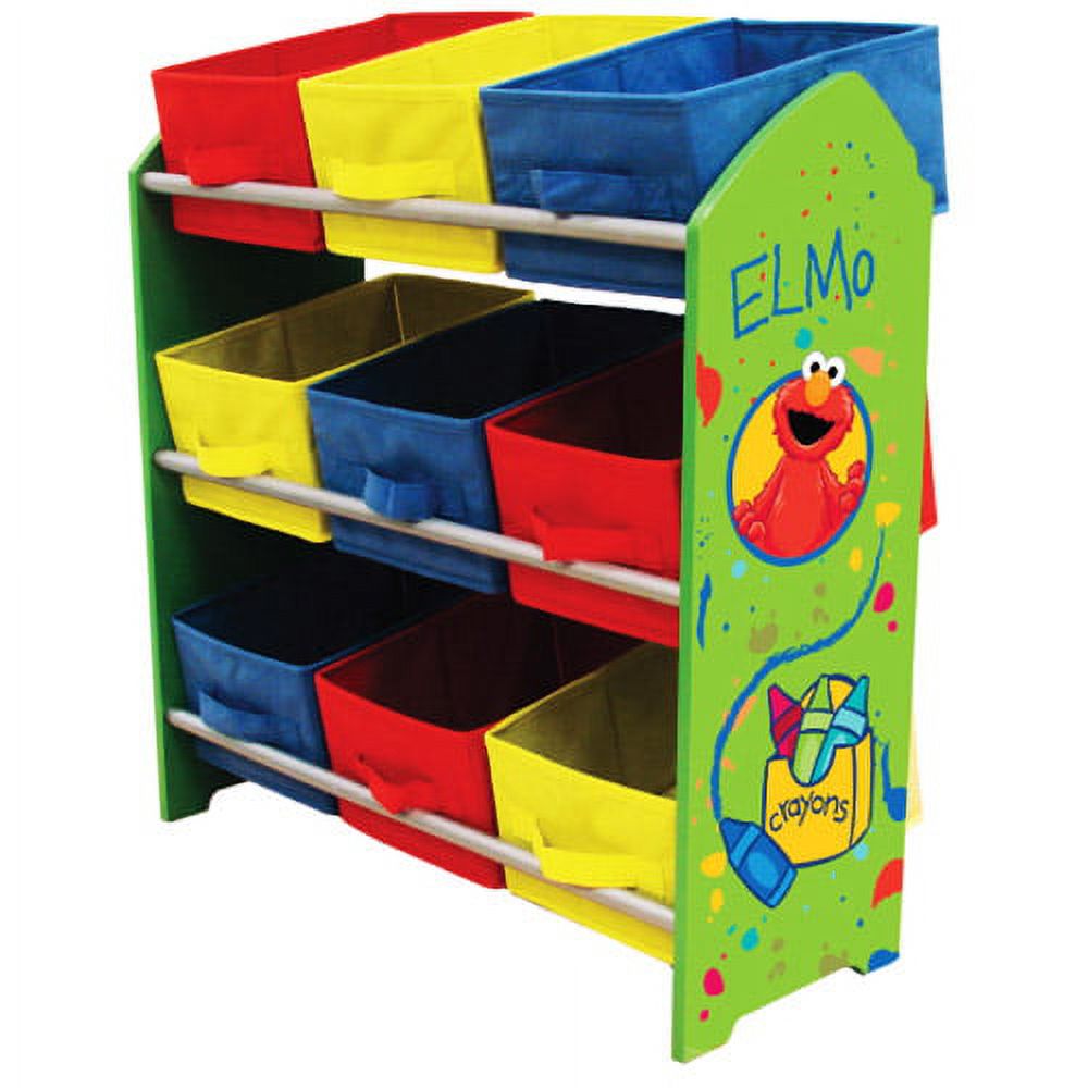 Sesame Street Elmo 9Bin Toy Organizer