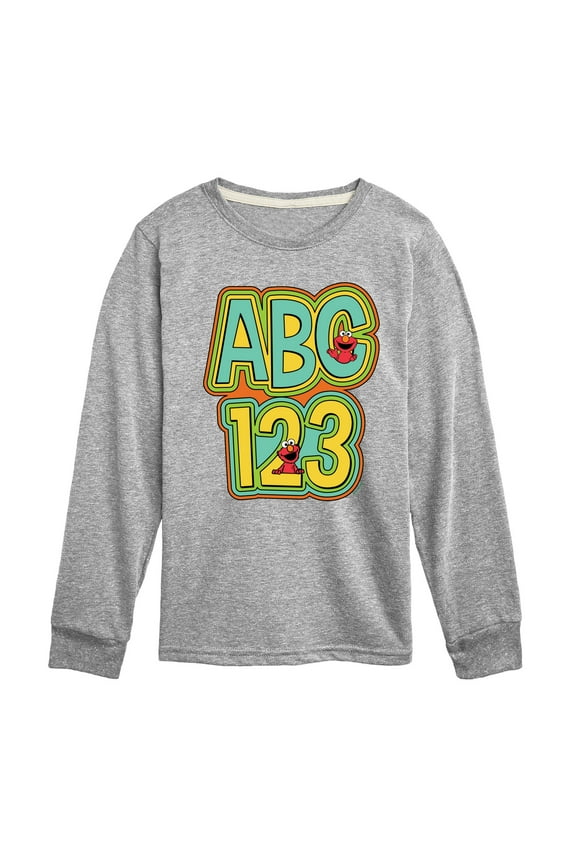 - Elmo Abc - Toddler and Youth Long Sleeve T-Shirt