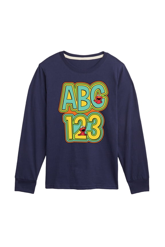 - Elmo Abc - Toddler and Youth Long Sleeve T-Shirt