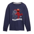 thumbnail image 1 of Sesame Street - Elmo Aquarius - Toddler and Youth Long Sleeve T-Shirt, 1 of 4