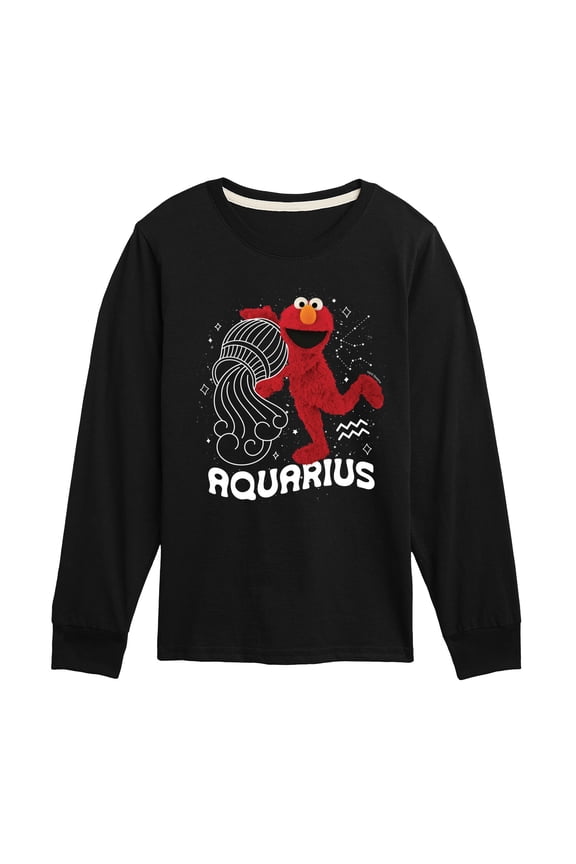 - Elmo Aquarius - Toddler and Youth Long Sleeve T-Shirt