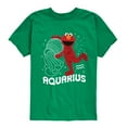 thumbnail image 1 of Sesame Street - Elmo Aquarius - Toddler and Youth Short Sleeve Graphic T-Shirt, 1 of 5