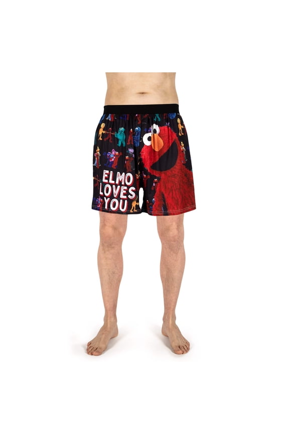 Sesame Street Elmo Boxer Shorts