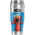 thumbnail image 1 of Sesame Street Elmo Character THERMOS STAINLESS KING Stainless Steel Travel Tumbler, Vacuum insulated & Double Wall, 16oz, 1 of 6