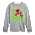 thumbnail image 1 of Sesame Street - Elmo Collegiate - Toddler and Youth Long Sleeve T-Shirt, 1 of 4
