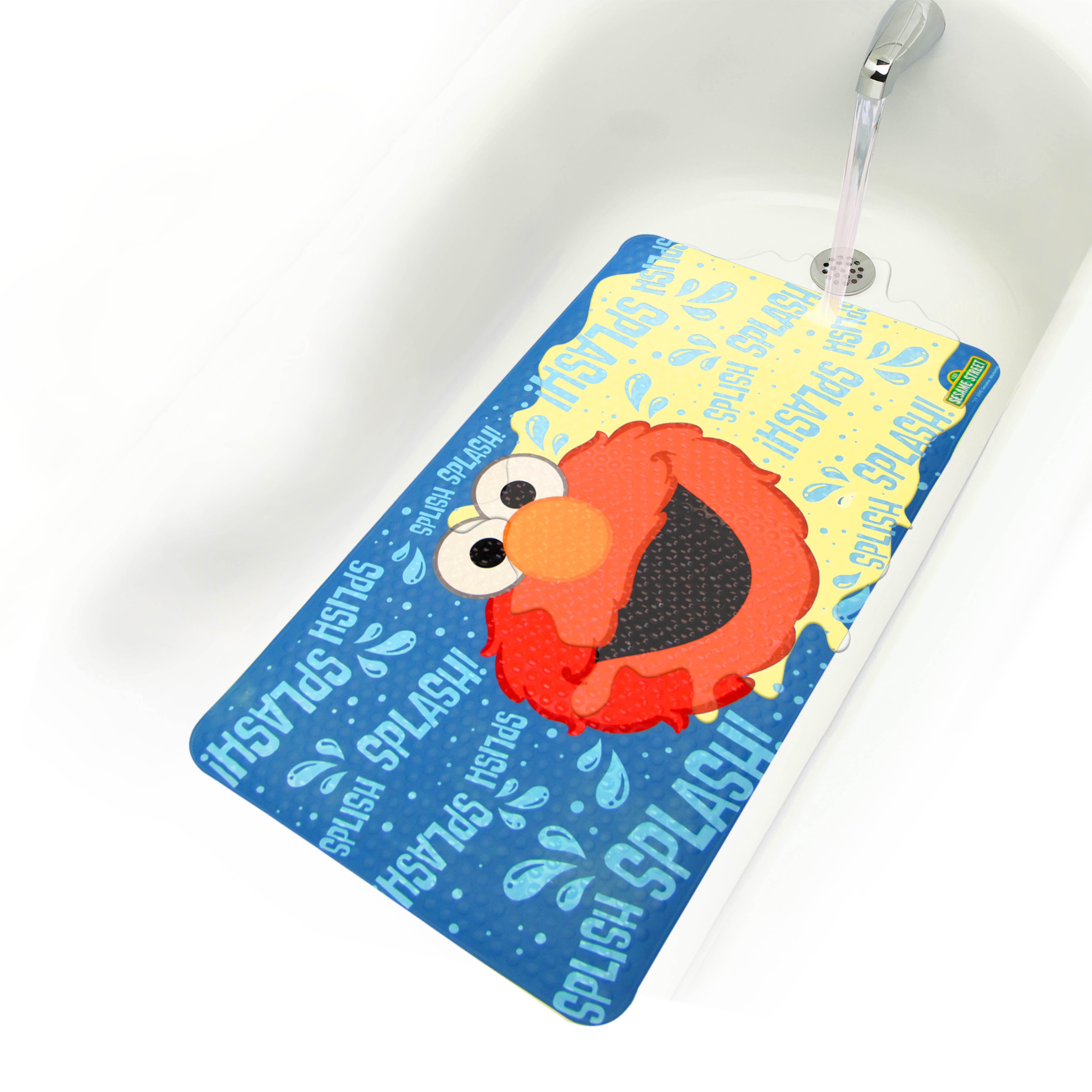 Sesame Street Elmo Color Changing Bath Mat 15" x 27"