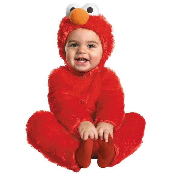 Sesame Street Elmo Comfy Fur Costume - Small (2T)