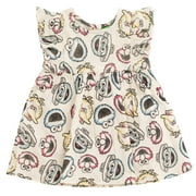 Sesame Street Elmo Cookie Monster Big Bird Cotton Gauze Matching Family Dress Newborn to Infant