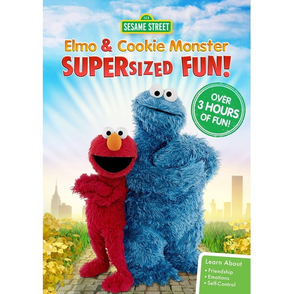 Sesame Street: Elmo & Cookie Monster Supersized Fun (DVD)