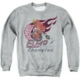 thumbnail image 1 of Sesame Street Elmo Cycle Champion Unisex Adult Crewneck Sweatshirt, Athletic Heather, 3X-Large, 1 of 4
