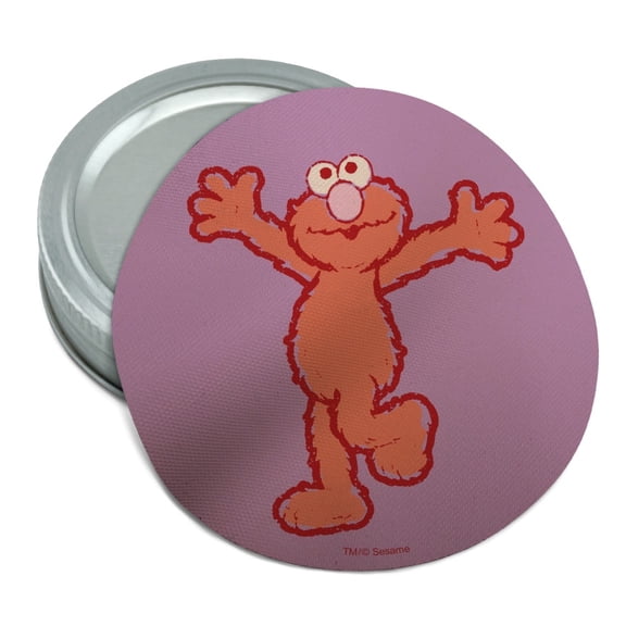 Sesame Street Elmo Distressed Round Rubber Non-Slip Jar Gripper Lid Opener