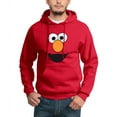 thumbnail image 1 of Sesame Street Elmo Face Adult Hoodie, 1 of 1