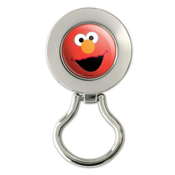 Sesame Street Elmo Face Magnetic Metal Eyeglass ID Badge Holder