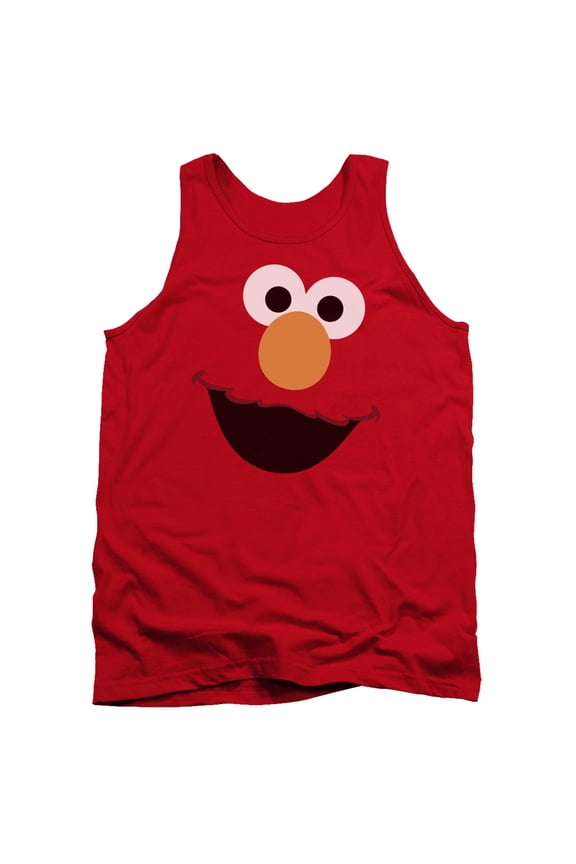 Sesame Street - Elmo Face - Tank Top - Small