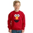 thumbnail image 1 of Sesame Street Elmo Face Toddler Sweatshirt, 1 of 1