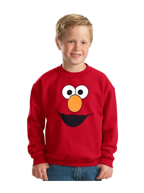 Elmo Face Toddler Sweatshirt