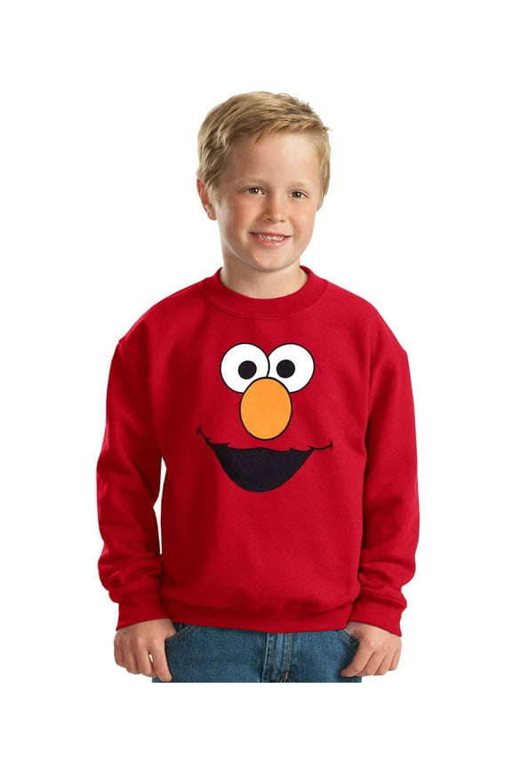 Elmo Face Toddler Sweatshirt