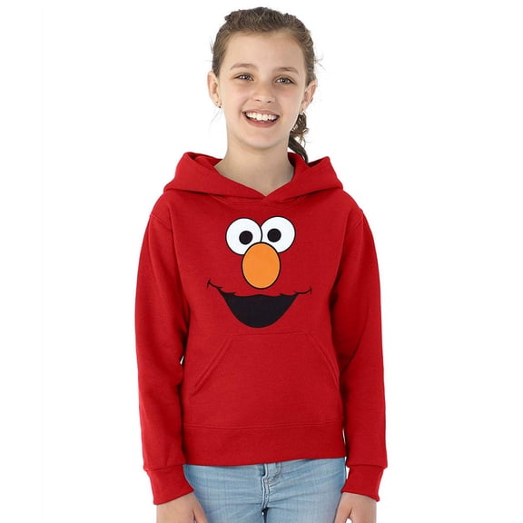 Sesame Street Elmo Face Youth Hoodie
