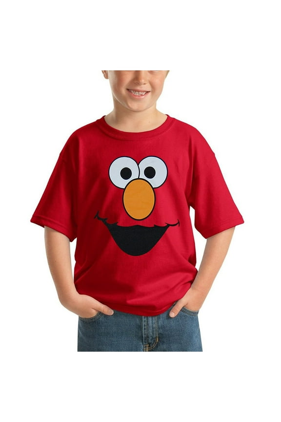 Elmo Face Youth Kids T-Shirt