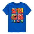 thumbnail image 1 of Sesame Street - Elmo Faces - Toddler and Youth Short Sleeve Graphic T-Shirt, 1 of 5