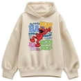 thumbnail image 1 of Sesame Street - Elmo Haha - Women's Oversized Fleece Hoodie Sweatshirt, 1 of 3