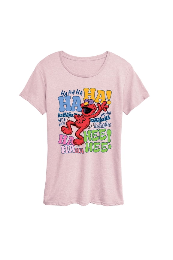 - Elmo Haha - Women's Short Sleeve Graphic T-Shirt