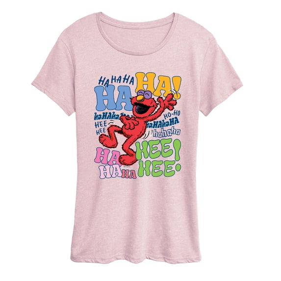 Sesame Street - Elmo Haha - Women's Short Sleeve Graphic T-Shirt