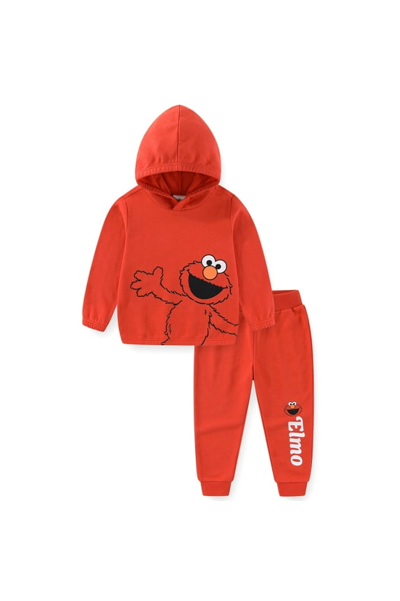 Elmo Hoodie and Pants Set (Boys), 2 Piece Set, Sizes 2T-4T