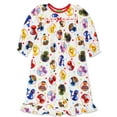 thumbnail image 1 of Sesame Street Elmo Infant Toddler Girls Granny Gown Nightgown 21SS432KGLYT, 1 of 7