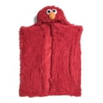 thumbnail image 1 of Sesame Street Elmo Kids Faux Fur Soft Character Hooded Blanket Throw, 36" X 56", 1 of 4