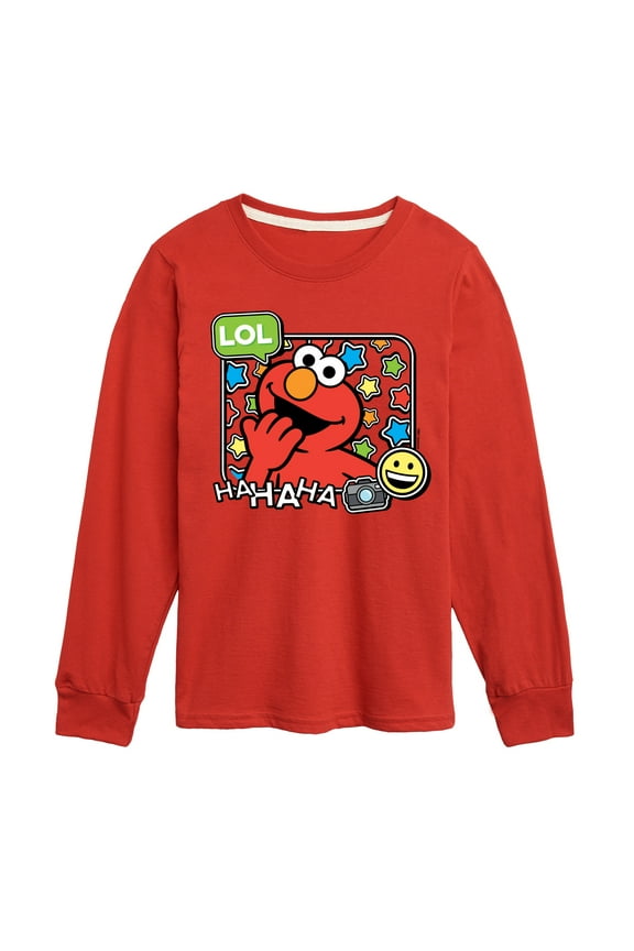 - Elmo Lol - Toddler and Youth Long Sleeve T-Shirt