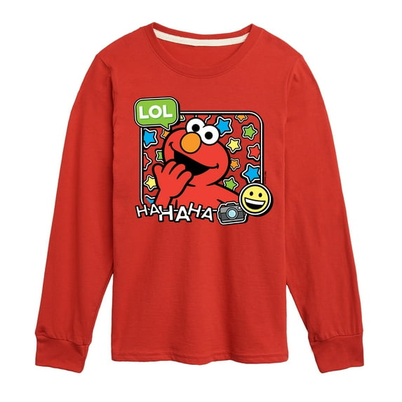 Sesame Street - Elmo Lol - Toddler and Youth Long Sleeve T-Shirt