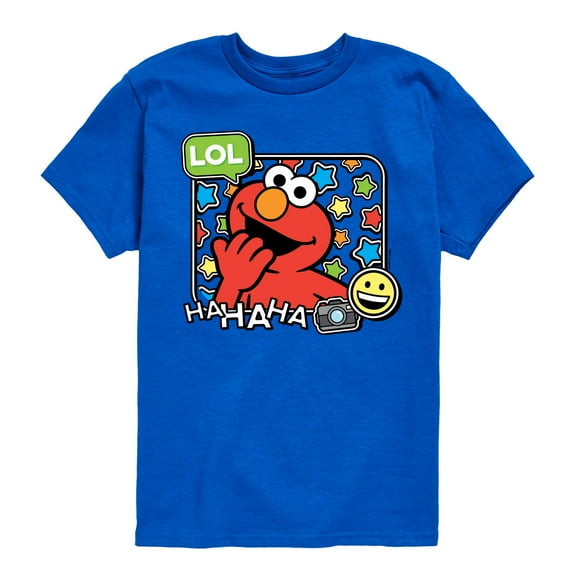 Sesame Street - Elmo Lol - Toddler and Youth Short Sleeve Graphic T-Shirt