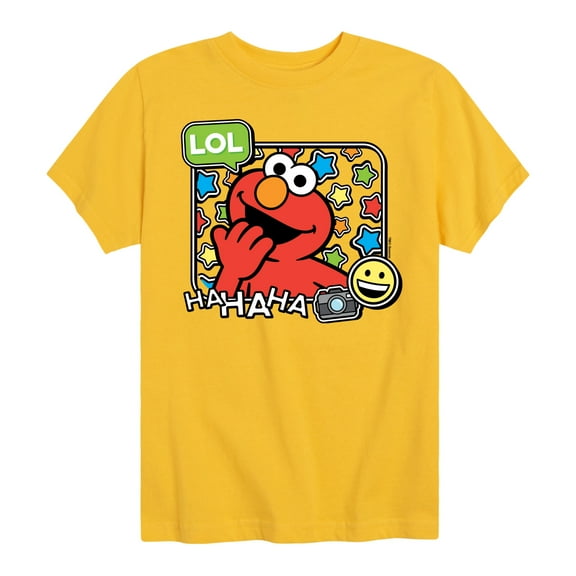 Sesame Street - Elmo Lol - Toddler and Youth Short Sleeve Graphic T-Shirt