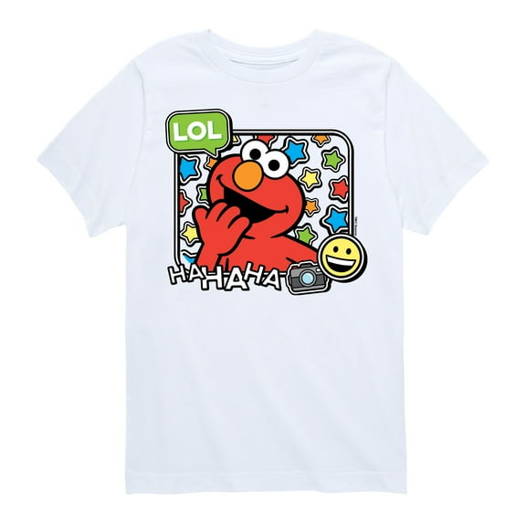 Sesame Street - Elmo Lol - Toddler and Youth Short Sleeve Graphic T-Shirt