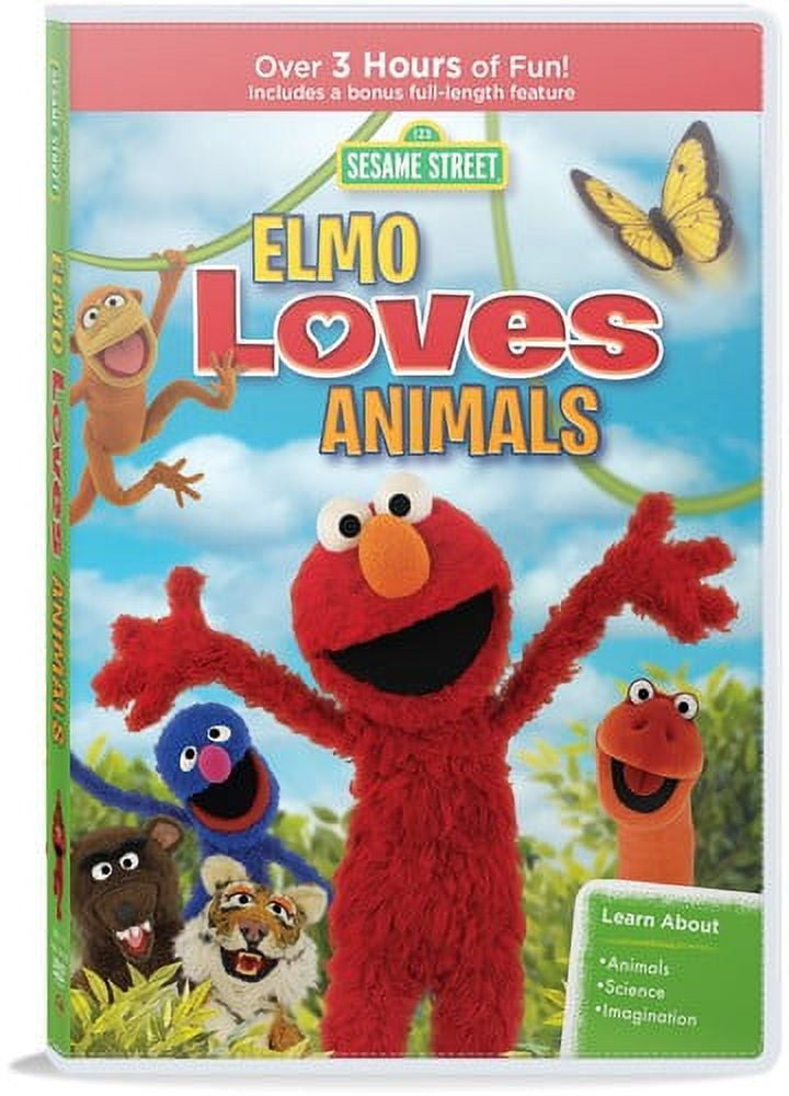 PreOwned Sesame Street Elmo Loves Animals (DVD)