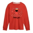 thumbnail image 1 of Sesame Street - Elmo Loves You - Toddler and Youth Long Sleeve T-Shirt, 1 of 4