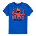 thumbnail image 1 of Sesame Street - Elmo Loves You - Toddler and Youth Short Sleeve Graphic T-Shirt, 1 of 5