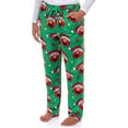 thumbnail image 1 of Sesame Street Elmo Pajamas Women's Ornament Design Plush Fleece Lounge Sleep Pants, 1 of 7