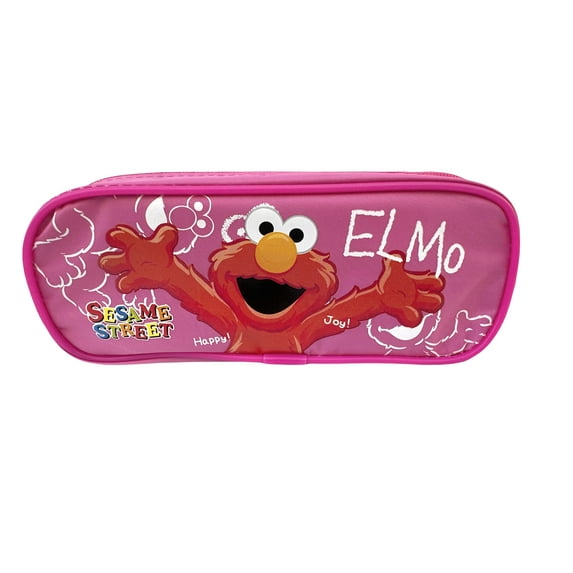 Sesame Street Elmo Pencil Pouch - Pink Elmo Pencil Case Organizer
