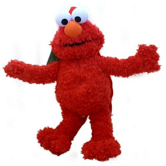 Sesame Street Elmo Plush Doll Backpack Red Muppet Stuffed Toy Bag Licensed NEW