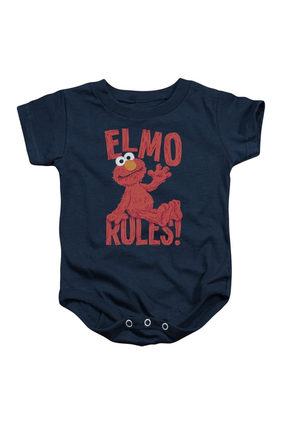 Sesame Street - Elmo Rules - Infant Snapsuit - 12 Month