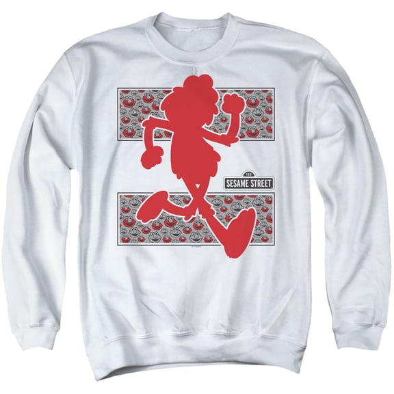 Sesame Street - Elmo Runs - Crewneck Sweatshirt - Medium