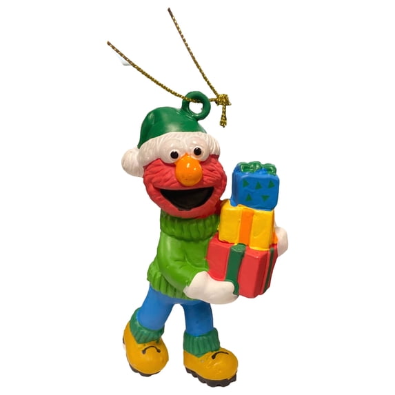 Sesame Street Elmo Santa Holiday Christmas Tree Ornament